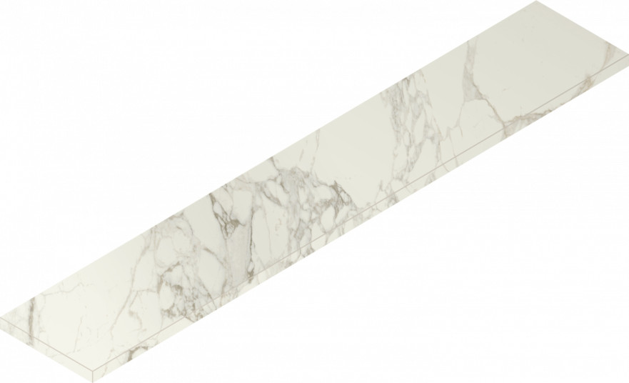 Ступень угловая левая Charme Deluxe Arabescato ScalinoSx 620070001654 (33x160) 620070001654