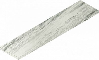 Ступень угловая левая Skyfall Bianco Paradiso Scalino Sx 620070001559 (33x120)