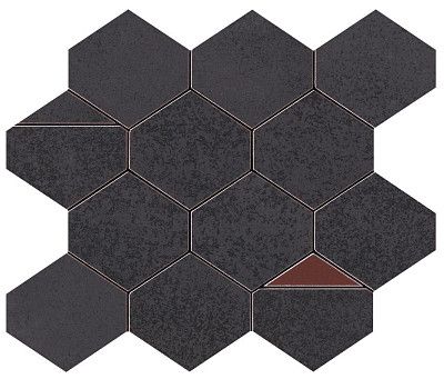 Мозаика Blaze Iron Mosaico Nest (25.8x29.4) 9BNI
