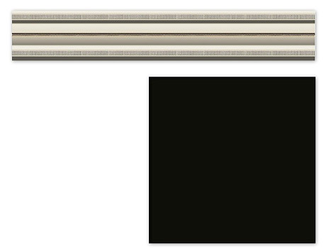 Бордюр Garden Listelo Classic Negro (5х30)