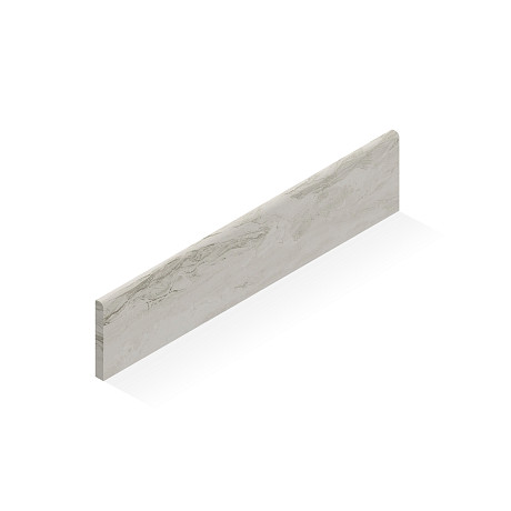 Плинтус Batt Gemstone White Lux (9x58.5)
