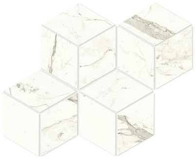 Мозаика Marvel Calacatta Prestigio Mos. Esagono Lapp (30x35) A42W