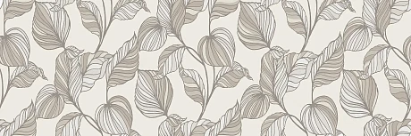 Керамическая плитка RA6Z Decoro Edera Beige Touch Rett 30x90