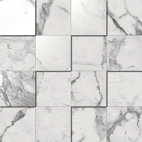 Мозаика Charme Evo Statuario Mosaico 3D 620110000051 (30x30)