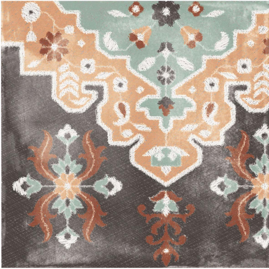 Керамогранит Play Carpet mix multicolor PF60003351 (20x20) PF60003351