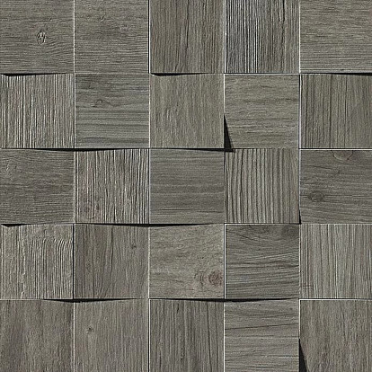 Мозаика Axi Grey Timber Mosaico 3D