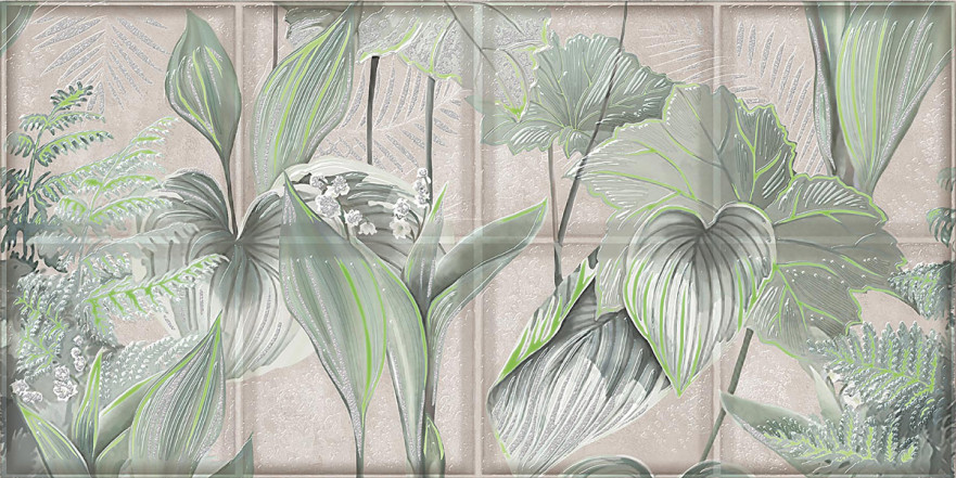 Панно MAIOLICA CREMA (2 шт) (63x63)