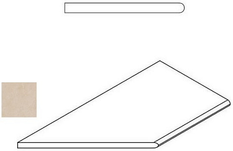 Magnesio Bordo Round Sx 620090000401 (30x60)