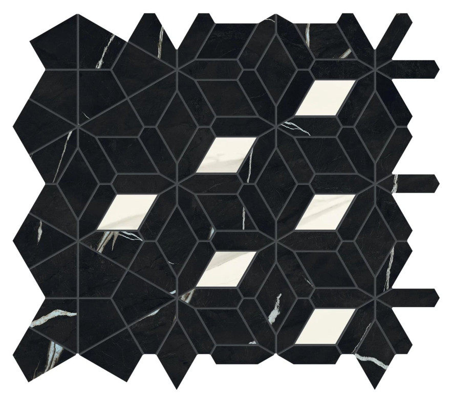 Мозаика Marvel Meraviglia Black Origin Diamond Lapp. AJQ8 (46.6x284.6) AJQ8