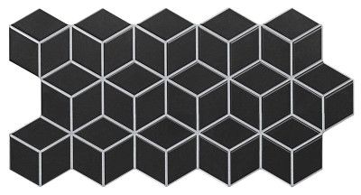 Керамогранит Rhombus Black (26.5x51)