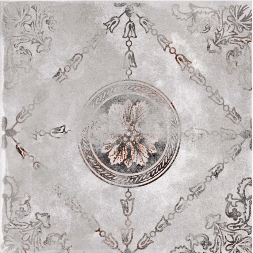 Керамогранит Play Ret -used mix gret y PF60003480 (20x20) PF60003480