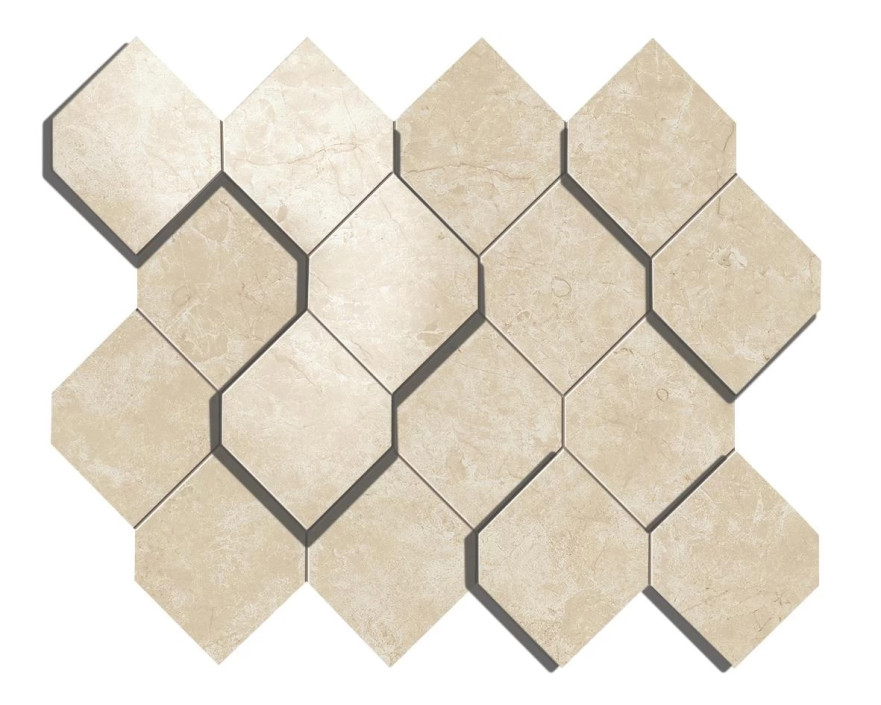 Marvel Cream Prestige Mosaico Esagono 3D AS38 AS38