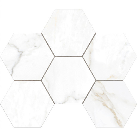 Мозаика ID01 Hexagon (25x28,5) полиров.