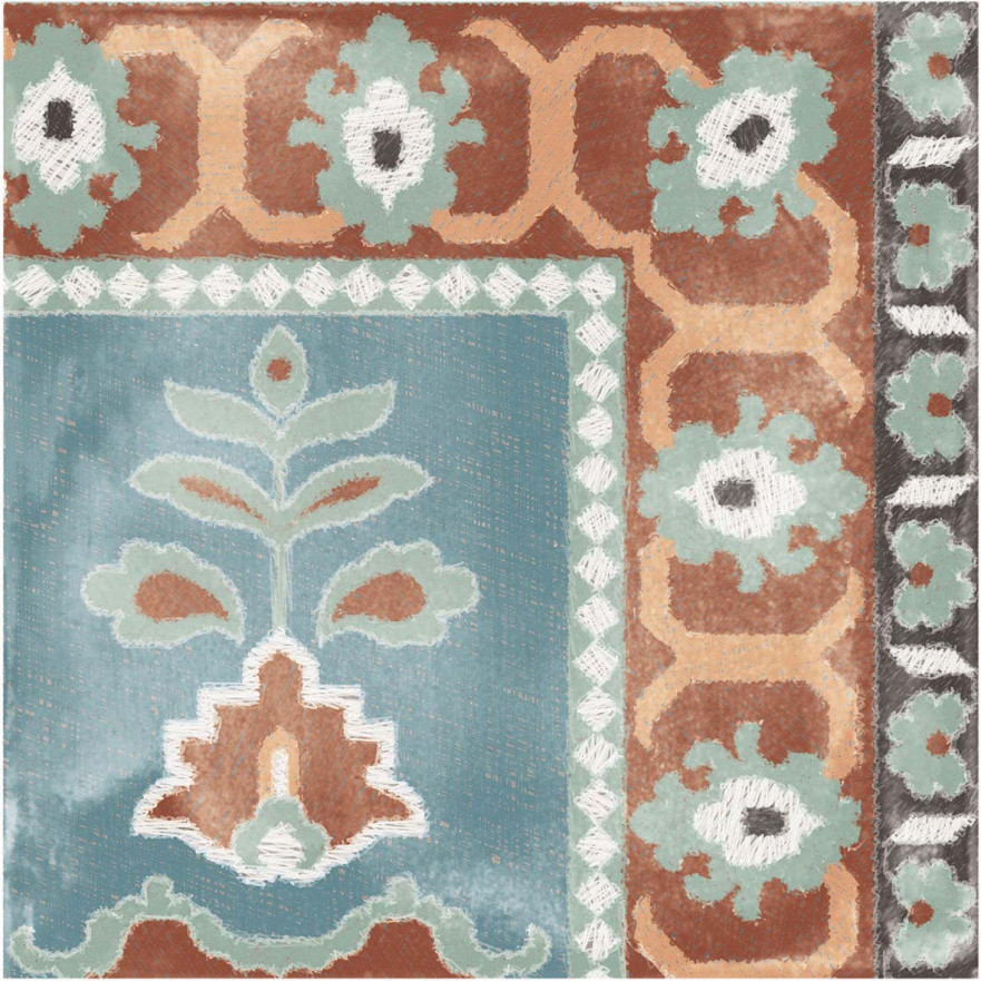 Керамогранит Play Carpet mix multicolor PF60003351 (20x20) PF60003351