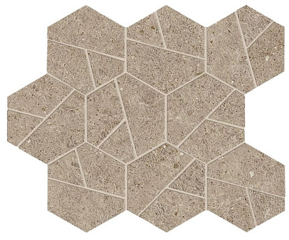 Мозаика Boost Stone Clay Mosaico Hex