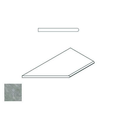 Rock Bordo Svasato Round Sx 620090000387 (30x60)