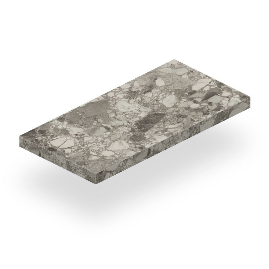Ступень угловая правая Forte Dei Marmi Ceppo Ap. Pearl Scal. Ang. DX (33x80) 620070002429 620070002429