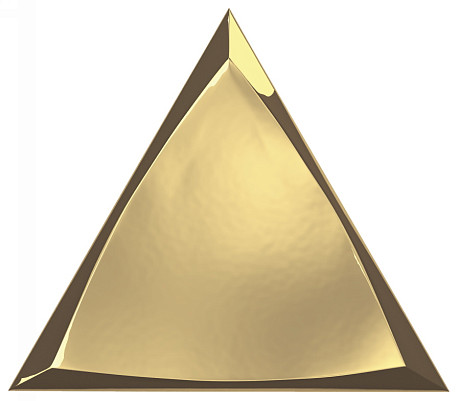 Керамическая плитка Traingle Channel Gold Glossy (15x17) 218368