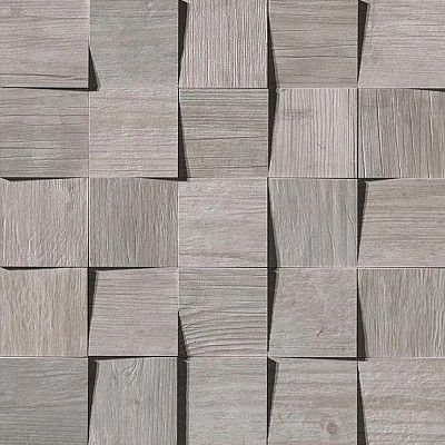 Мозаика Axi Silver Fir Mosaico 3D (35x35) AMV1
