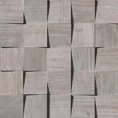 Мозаика Axi Silver Fir Mosaico 3D (35x35) AMV1