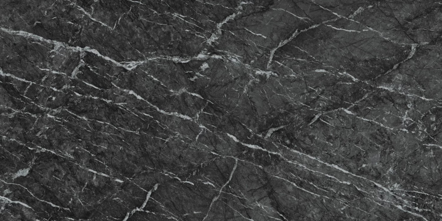 Керамогранит Marvel Grigio Intenso Lapp. (75x150) A7FU A7FU