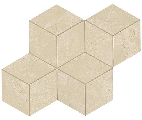Мозаика Marvel Cream Prestige Mosaico Esag. Lapp. (30x35) AS2H