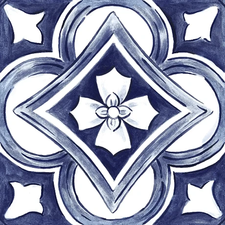 Керамогранит RC8G Amuri Decoro Maiolica Tappeto 1 Glossy 20х20 RT