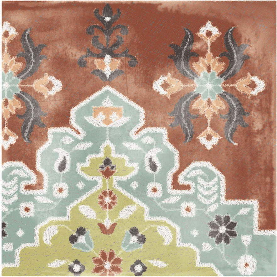 Керамогранит Play Carpet mix multicolor PF60003351 (20x20) PF60003351