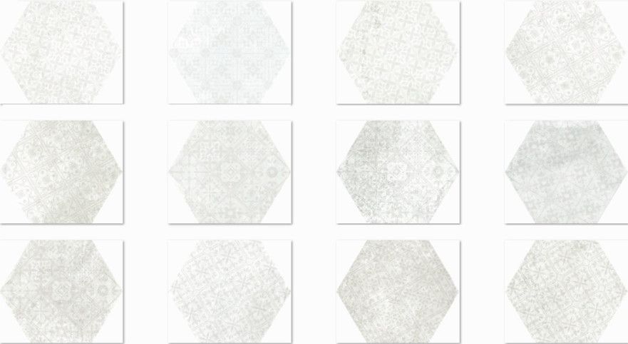 Керамогранит Pompeia Decor Blanco 20x24 MNP000007