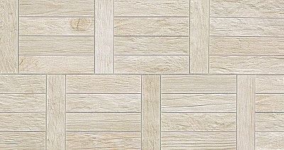 Мозаика Axi White Pine Treccia (28x53) AMWM