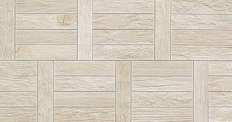 Мозаика Axi White Pine Treccia (28x53) AMWM
