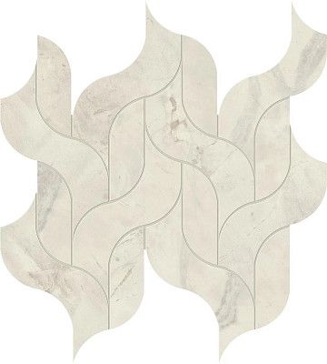 Мозаика Marvel Calacatta Perla Mosaico Waterfall Lappato (27.7x30.5) AF8T