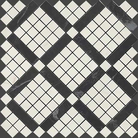 Мозаика Marvel Cremo Mix Diagonal Mosaic (30.5x30.5) 9MVF