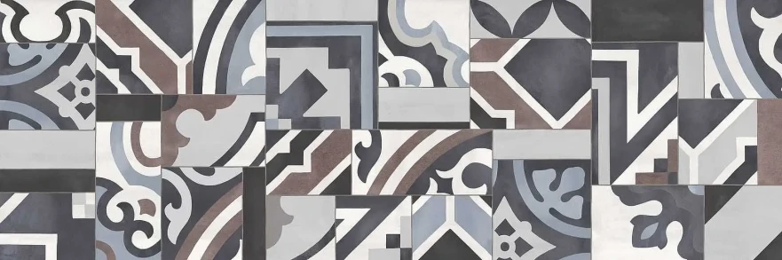 Керамическая Плитка R70g Tempera Decoro Time Blu (30x90) R70G