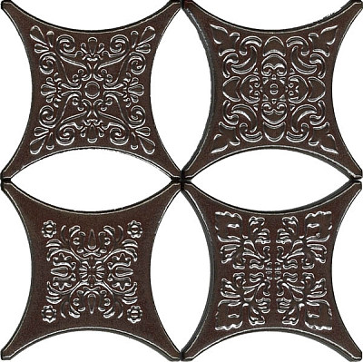 Декор Estrella Set Cooper (4 вида в ассорт)