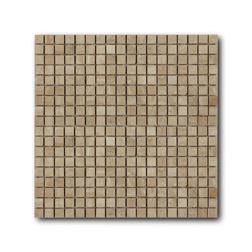 Мозаика из натурального камня Art Natura Marble Mosaic Ivory Travertine mm-ivorytraver (15x15) mm-ivorytraver