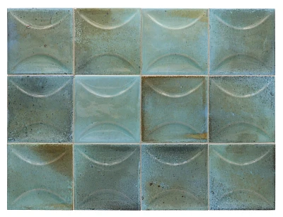 Керамическая плитка Hanoi Arco Sky Blue (10x10) 30028