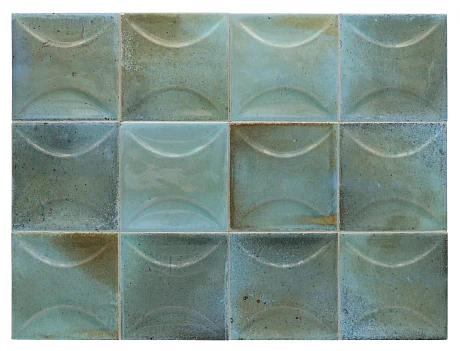 Керамическая плитка Hanoi Arco Sky Blue (10x10) 30028