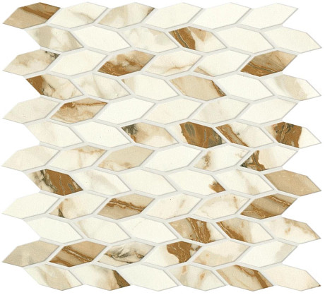 Мозаика Marvel Calacatta Imperiale Mos. Twist Silk (30.5x30.5) A4WR