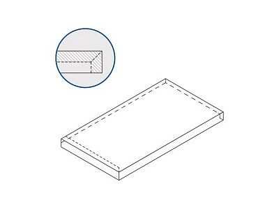 Silver X2 Scalino (33X60) Angolare Sx 620070001723