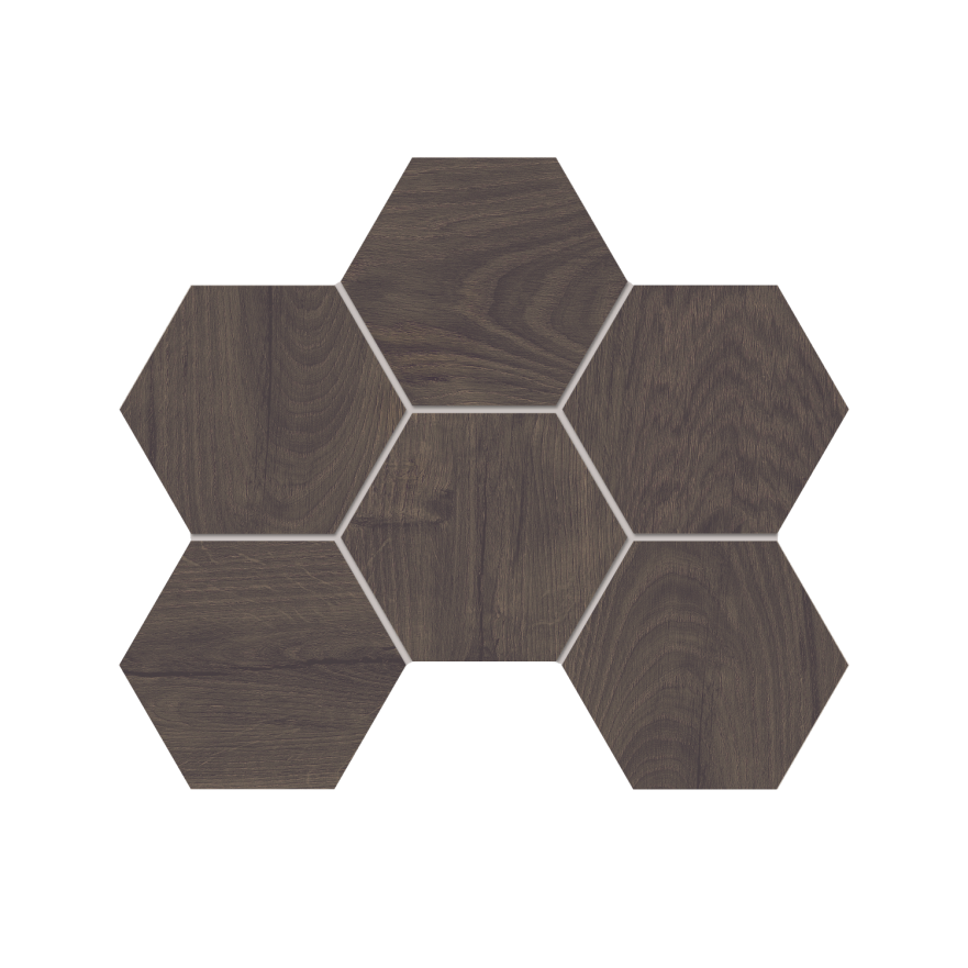 Мозаика SI04 Hexagon (25x28,5)x10 непол. SI 04