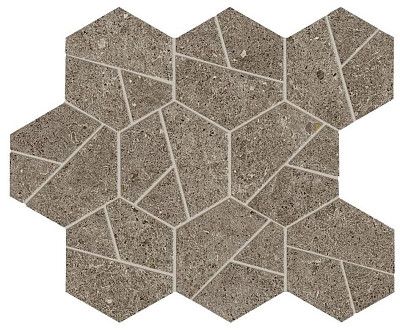 Мозаика Boost Stone Taupe Mosaico Hex (25x28.5) A7CX