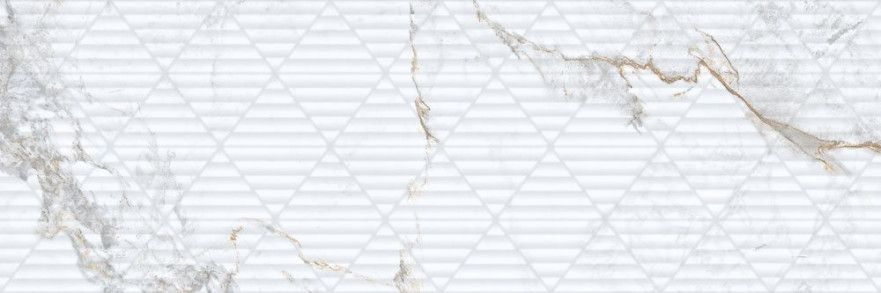 Декор 9547 Iguazu White Relieve (30х90) PCD000047