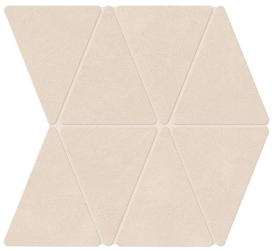 Мозаика Boost Natural Kaolin Mosaico Rhombus (33.8x36.7) A7CN A7CN