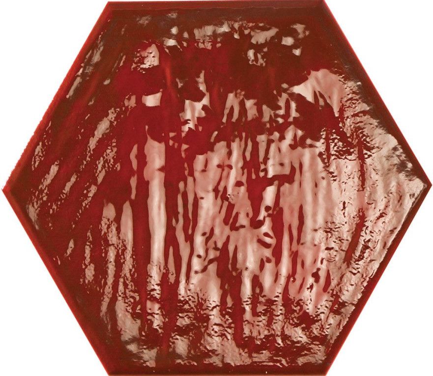 Керамогранит Rain Bordeaux Hex 19,8*22,8 0152920435883