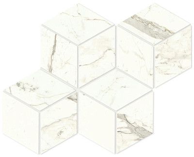 Мозаика Marvel Calacatta Prestigio Mos. Esagono Matt (30x35) A418