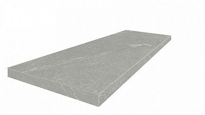 Ступень угловая левая Lugano Silver Scal. Ang.Sx Nat (33x90) 620070001859