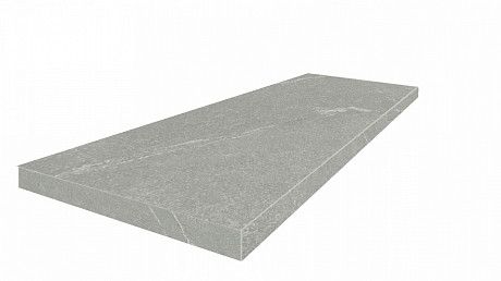 Ступень угловая левая Lugano Silver Scal. Ang.Sx Nat (33x90) 620070001859