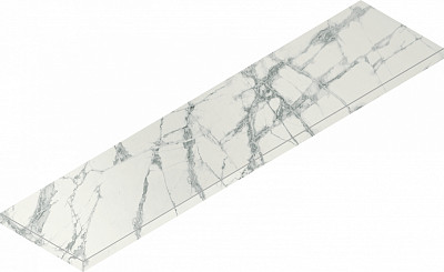 Ступень угловая левая Charme Deluxe Invisible Scalino Sx 620070001615 (33x120)