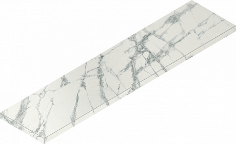 Ступень угловая левая Charme Deluxe Invisible Scalino Sx 620070001615 (33x120)